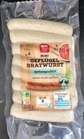 Mini geflügel bratwurst