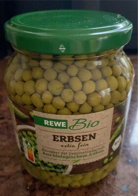 Erbsen extra fine Bio/ REWE