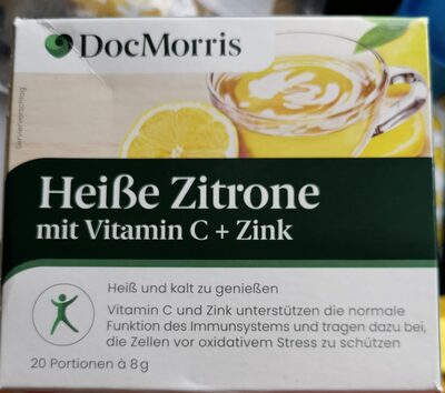 Heiße Zitrone mit Vitamin C + Zink