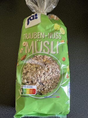 Trauben-Nuss Müsli