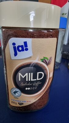 Löslicher Kaffee mild