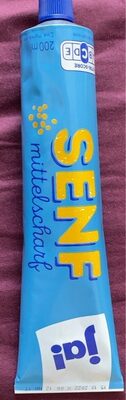 Senf mittelscharf front packaging