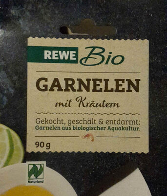 Garnelen mit Kräutern