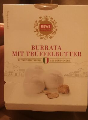 Burrata mit Trüffelbutter