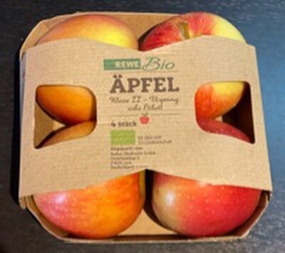Bio Äpfel front packaging