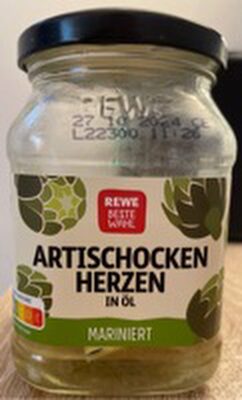 Artischocken Herzen in Öl