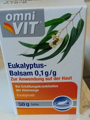Eukalyptus-Balsam front packaging