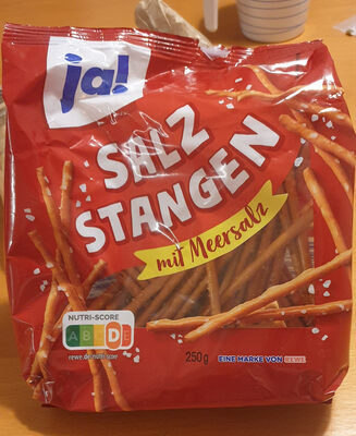 Salzstangen mit Meersalz