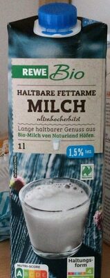Haltbare fettarme Milch