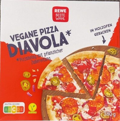 Vegane Pizza Diavola front packaging