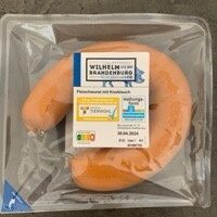 Fleischwurst mit Knoblauch