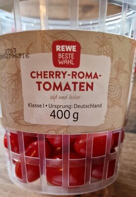 Cherry-Roma-Tomaten front packaging