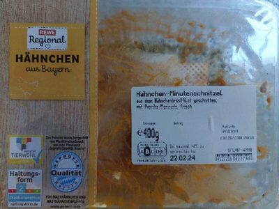 Hähnchen Minuten Schnitzel