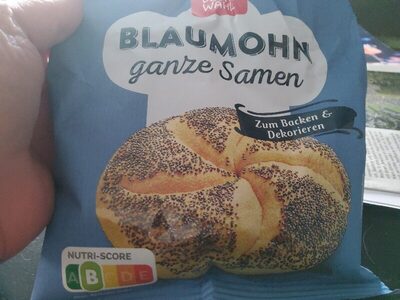 Blaumohn ganze Samen