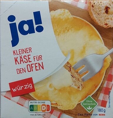 Kleiner Käse für den Ofen front packaging