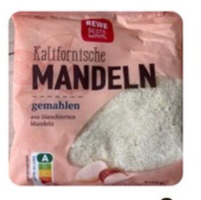 Kalifornische Mandeln gemahlen