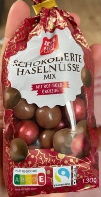 Schokolierte Haselnüsse