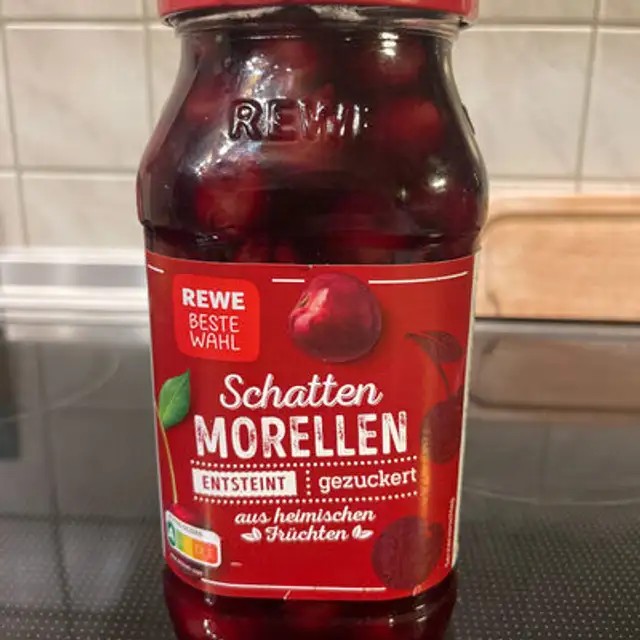 Kirschen Schattenmorellen front packaging