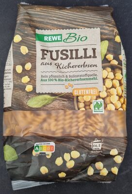 Fusilli aus Kichererbsen