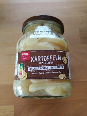 Kartoffeln in Scheiben