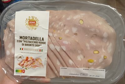 Mortadella con pistacchio