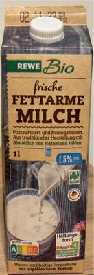 Frische Fettarme Milch 1,5%