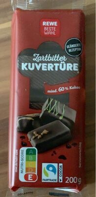 Zartbitter Kuvertüre