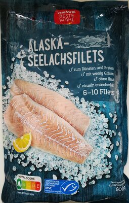 Alaska Seelachsfilet front packaging