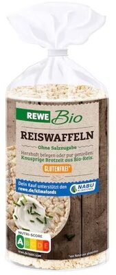 Reiswaffeln front packaging