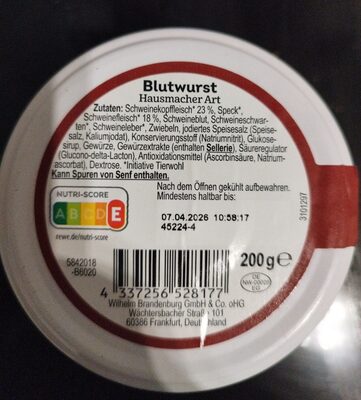 Blutwurst