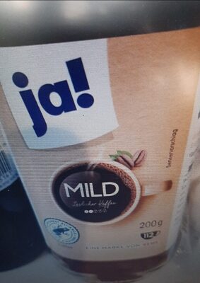 Löslicher Kaffee Mild