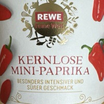 Kernlose Minipaprika