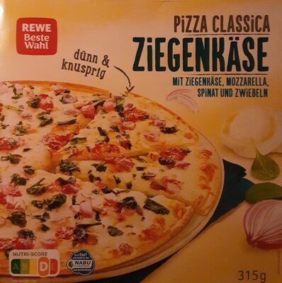 Pizza Classica Ziegenkäse