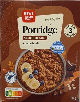 Porridge Schokolade