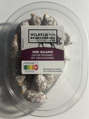 Mini Salamis luftgetrocknet mit Edelschimmel