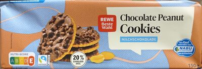 Chocolate Peanut Cookies Milchschokolade