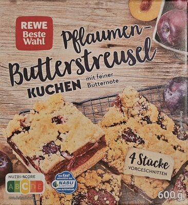 Pflaumensträuselkuchen