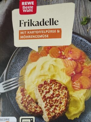 Frikadelle mit Kartoffelpüree