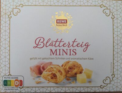 Blätterteig Minis Schinken & Käse