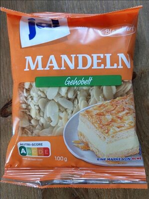 Mandeln gehobelt
