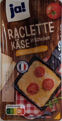 Raclette Käse in Scheiben - herzhaft würzig