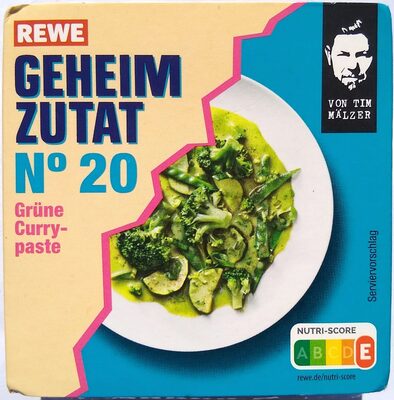 REWE Geheimzutat N°20 Grüne Curry Paste