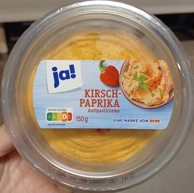 Kirsch-Paprika Antipasticreme