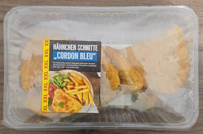 HÄHNCHEN SCHNITTE "CORDON BLEU"