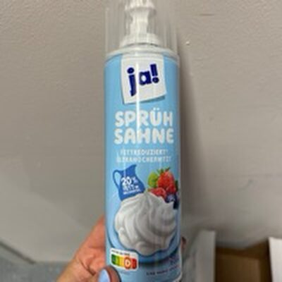 Sprühsahne