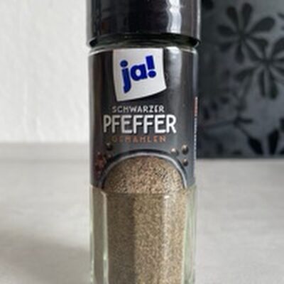 Pfeffer schwarz,gemahlen