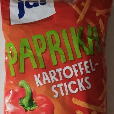 Paprika Kartoffel-Sticks front packaging