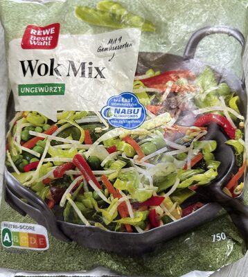 Wok Mix Ungewürzt