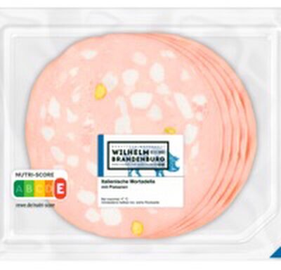Wurst - Italienische Mortadella front packaging