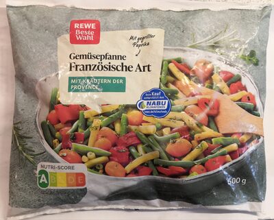 Gemüsepfanne Französische Art mit Kräutern der Provence front packaging